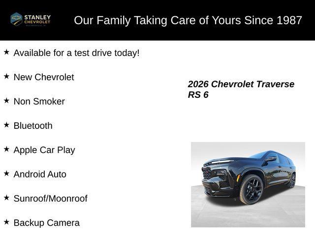 new 2026 Chevrolet Traverse car