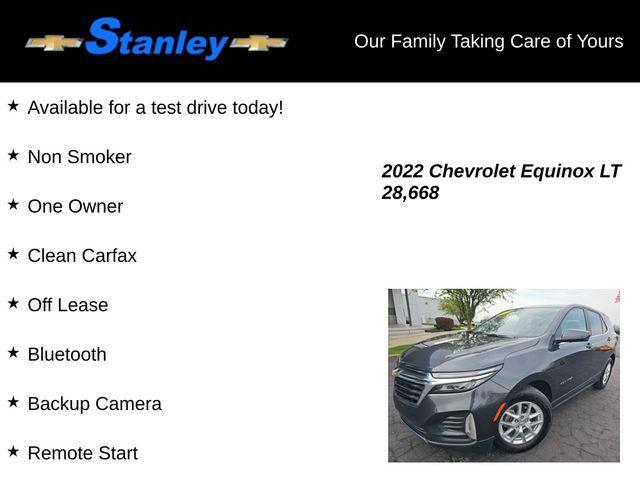 used 2022 Chevrolet Equinox car, priced at $22,799