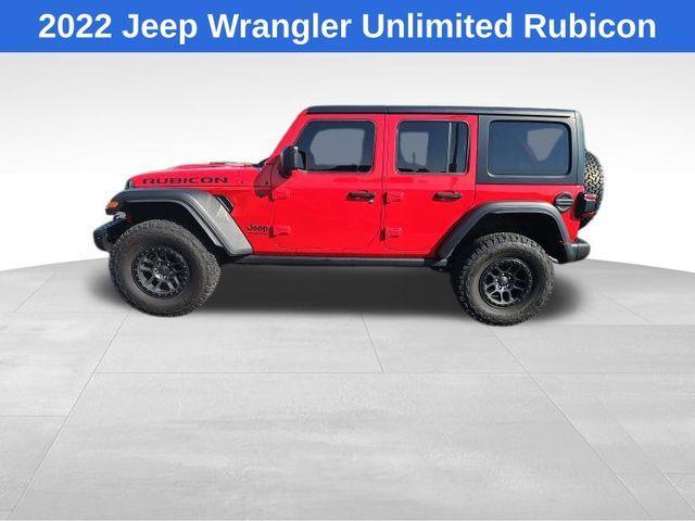 used 2022 Jeep Wrangler Unlimited car, priced at $42,735