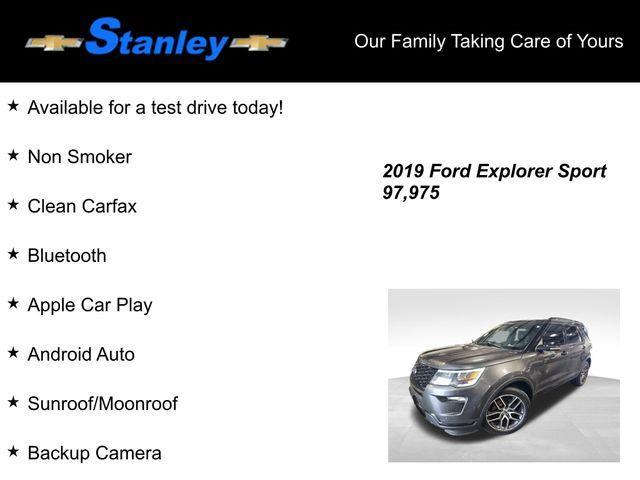 used 2019 Ford Explorer car, priced at $20,197