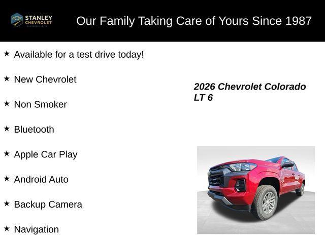 new 2026 Chevrolet Colorado car