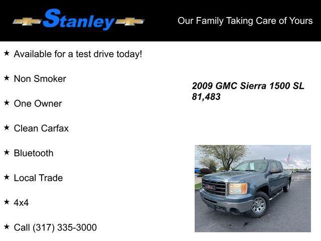 used 2009 GMC Sierra 1500 car, priced at $14,558