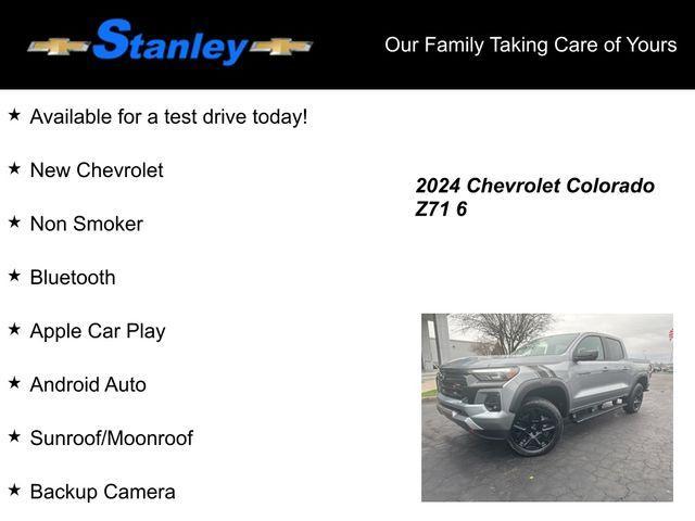 new 2024 Chevrolet Colorado car, priced at $51,900