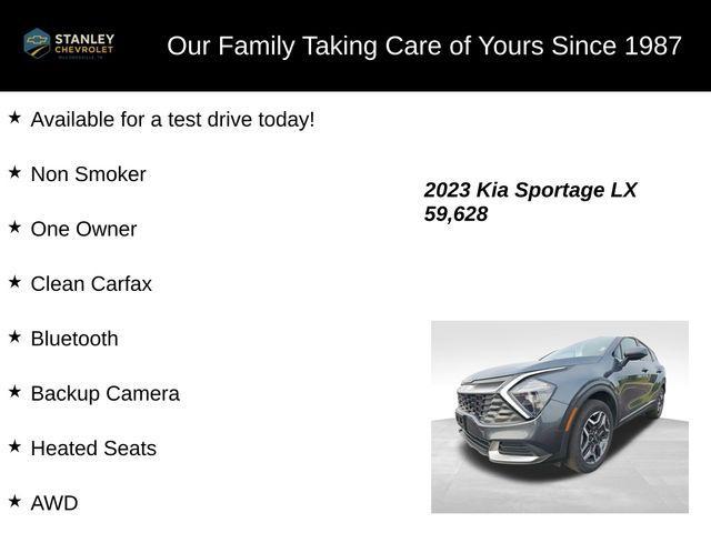used 2023 Kia Sportage car, priced at $21,533