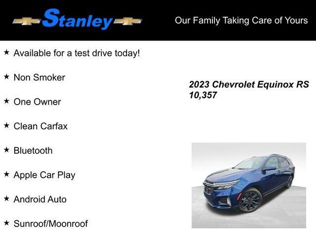 used 2023 Chevrolet Equinox car, priced at $30,040