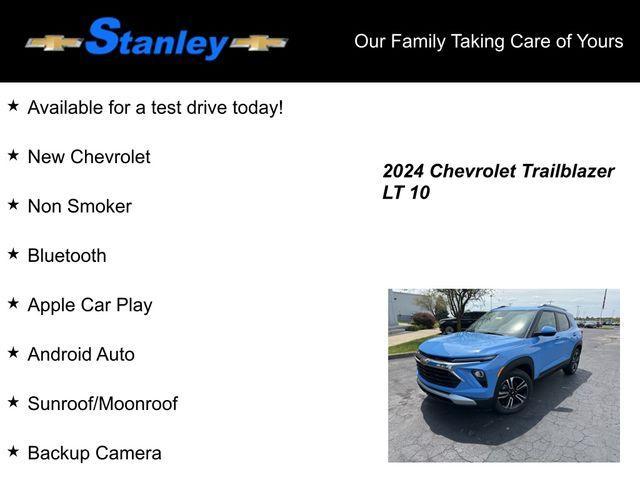 new 2024 Chevrolet TrailBlazer car, priced at $31,670