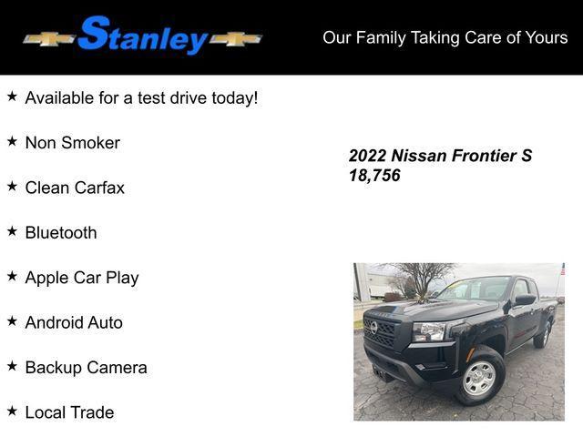 used 2022 Nissan Frontier car, priced at $25,909