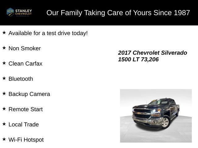 used 2017 Chevrolet Silverado 1500 car, priced at $24,757