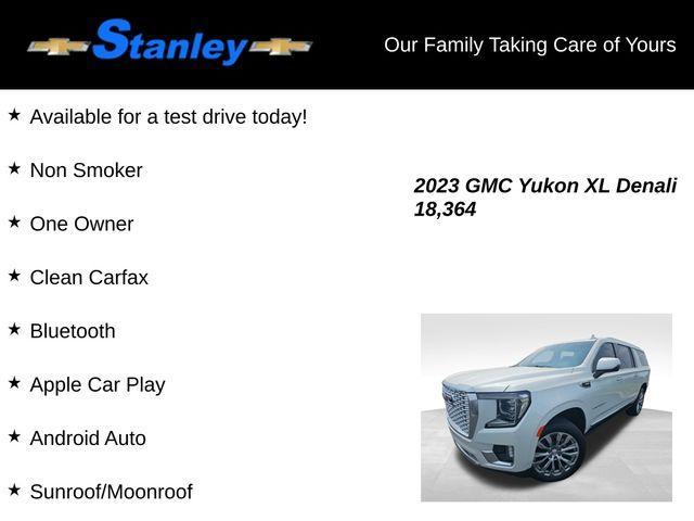 used 2023 GMC Yukon XL car, priced at $71,935