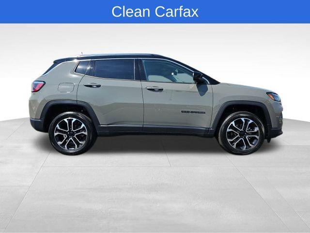 used 2022 Jeep Compass car, priced at $24,242
