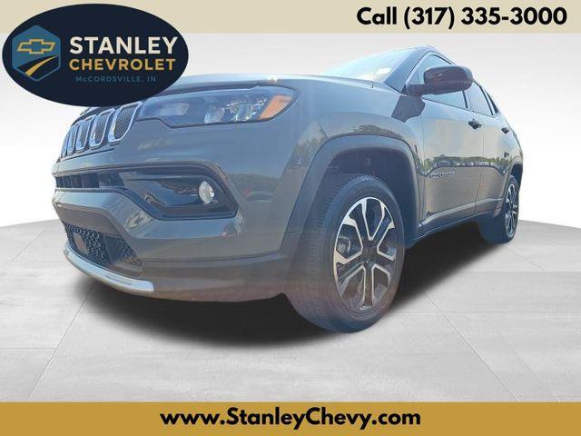 used 2022 Jeep Compass car, priced at $24,242