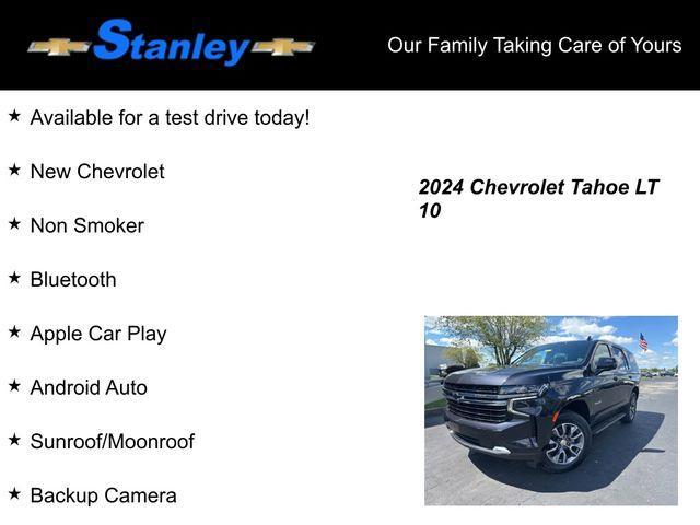 new 2024 Chevrolet Tahoe car, priced at $72,725