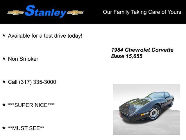 used 1984 Chevrolet Corvette car, priced at $12,797