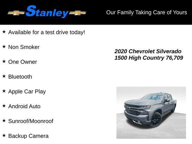 used 2020 Chevrolet Silverado 1500 car, priced at $39,997