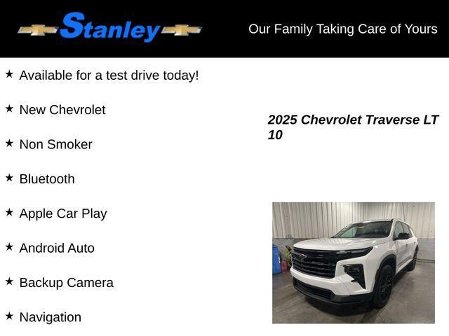 new 2025 Chevrolet Traverse car, priced at $48,442