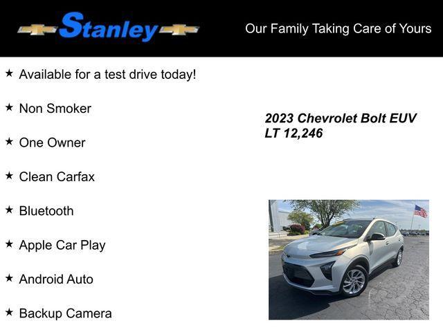 used 2023 Chevrolet Bolt EUV car, priced at $21,435