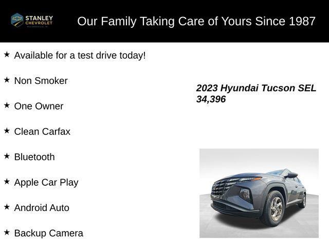 used 2023 Hyundai Tucson car, priced at $23,489