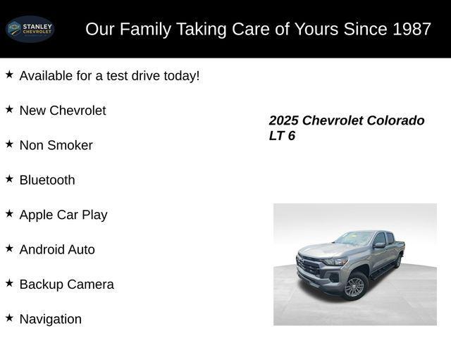new 2025 Chevrolet Colorado car, priced at $40,189