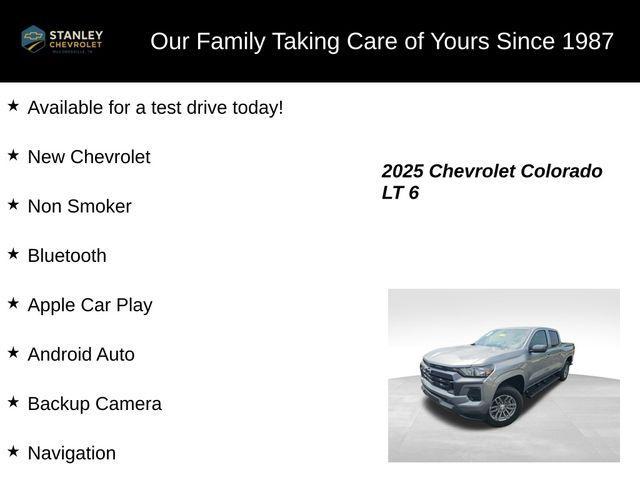 new 2025 Chevrolet Colorado car, priced at $40,189