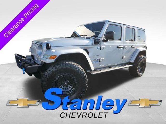 used 2022 Jeep Wrangler Unlimited 4xe car, priced at $36,746