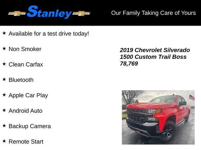 used 2019 Chevrolet Silverado 1500 car, priced at $30,197