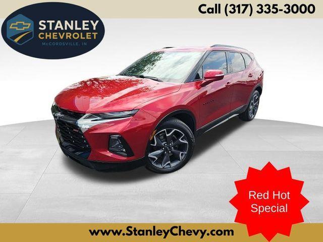 used 2022 Chevrolet Blazer car, priced at $27,396