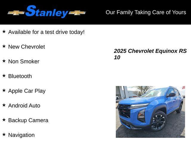 new 2025 Chevrolet Equinox car, priced at $34,765