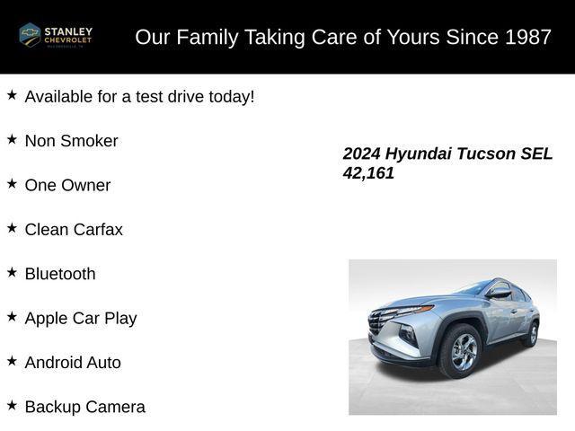 used 2024 Hyundai Tucson car, priced at $23,505