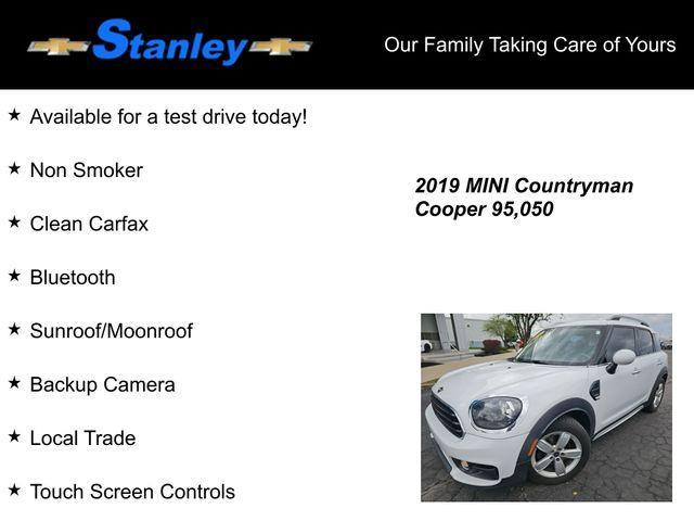used 2019 MINI Countryman car, priced at $16,397