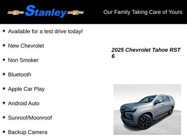 new 2025 Chevrolet Tahoe car, priced at $76,629