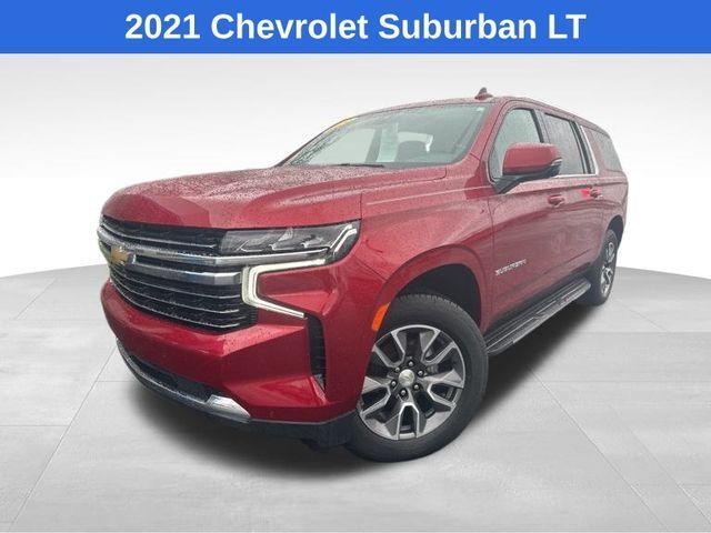 used 2021 Chevrolet Suburban car, priced at $40,988