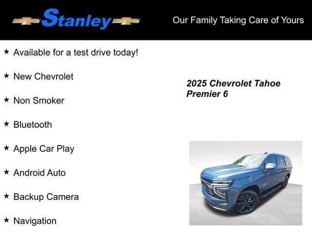 new 2025 Chevrolet Tahoe car, priced at $77,681