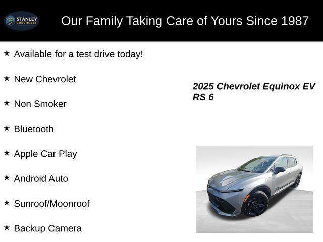 new 2025 Chevrolet Equinox EV car, priced at $40,234