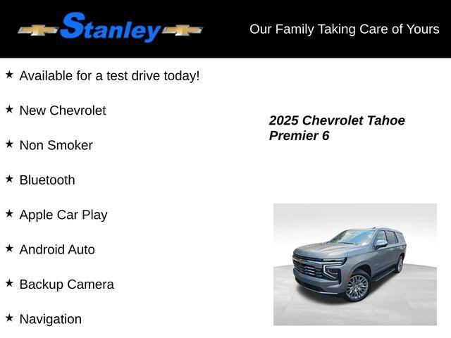 new 2025 Chevrolet Tahoe car, priced at $77,218