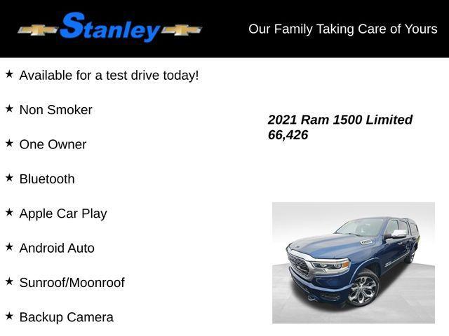 used 2021 Ram 1500 car, priced at $42,664