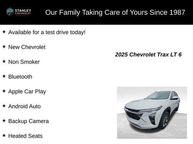 new 2025 Chevrolet Trax car, priced at $24,534