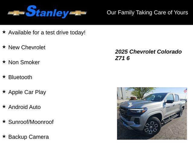 new 2025 Chevrolet Colorado car, priced at $49,930