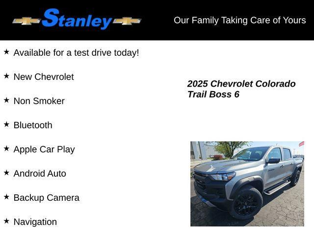 new 2025 Chevrolet Colorado car, priced at $47,830