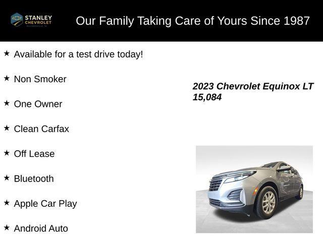 used 2023 Chevrolet Equinox car, priced at $25,148