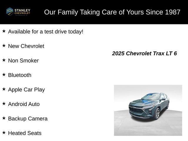 new 2025 Chevrolet Trax car, priced at $25,524
