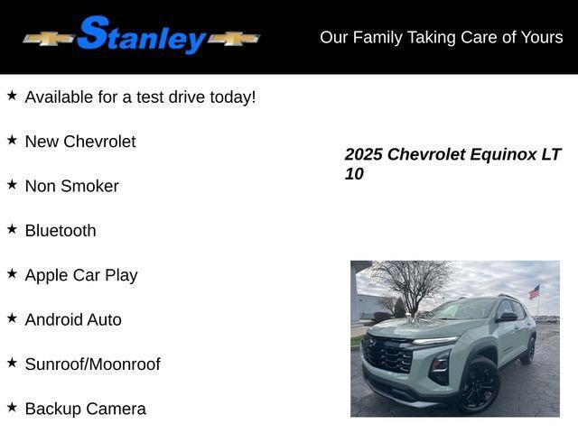 new 2025 Chevrolet Equinox car, priced at $32,385