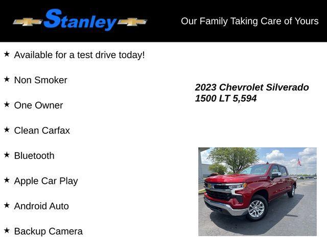 used 2023 Chevrolet Silverado 1500 car, priced at $39,337