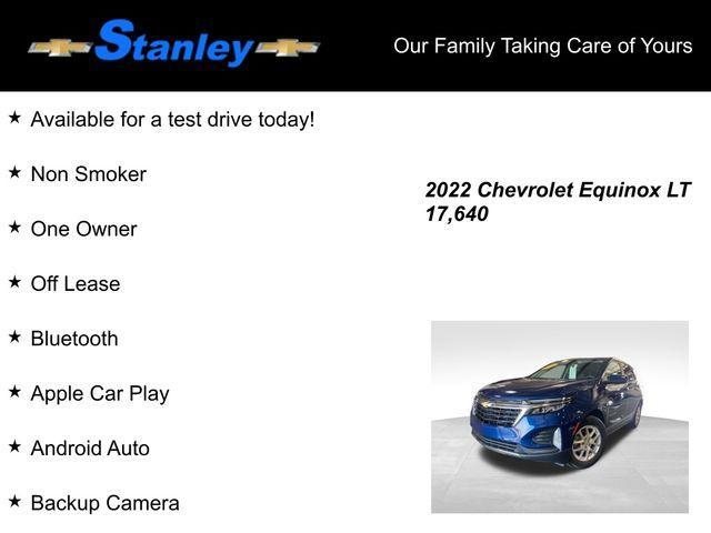 used 2022 Chevrolet Equinox car, priced at $23,899