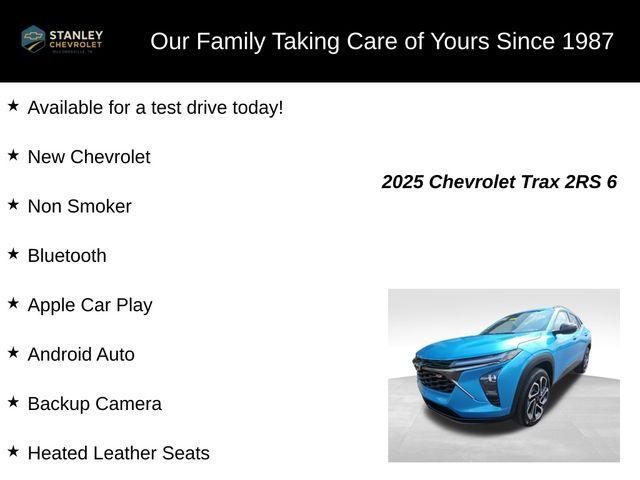 new 2025 Chevrolet Trax car, priced at $26,847
