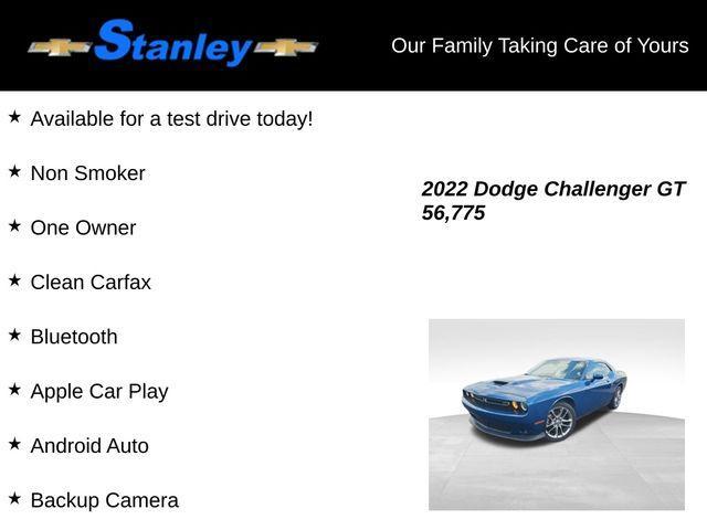used 2022 Dodge Challenger car, priced at $25,399