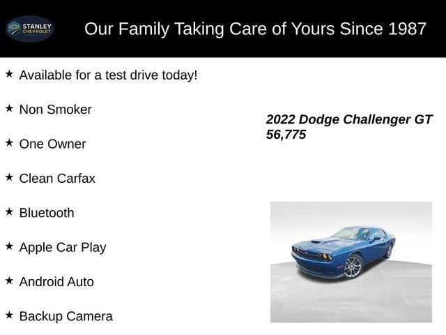used 2022 Dodge Challenger car, priced at $22,997