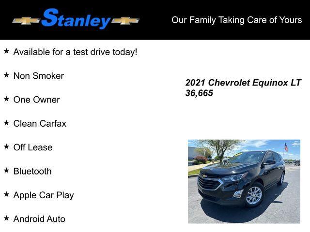 used 2021 Chevrolet Equinox car, priced at $21,960