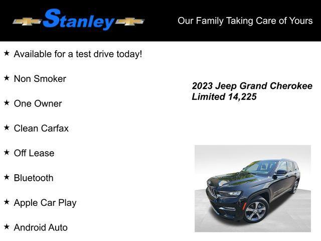 used 2023 Jeep Grand Cherokee car, priced at $37,387