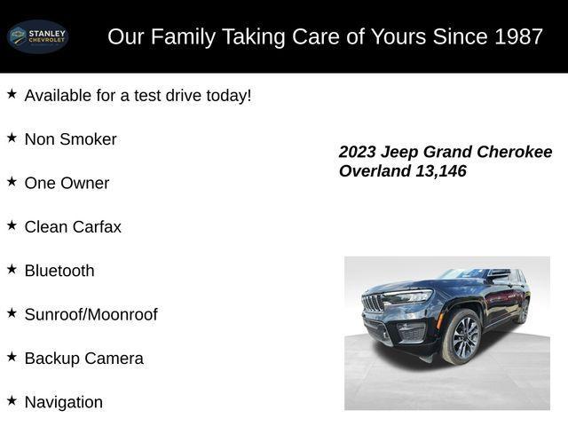 used 2023 Jeep Grand Cherokee car, priced at $42,129