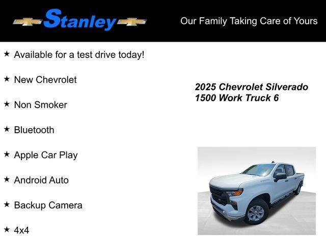 new 2025 Chevrolet Silverado 1500 car, priced at $44,391